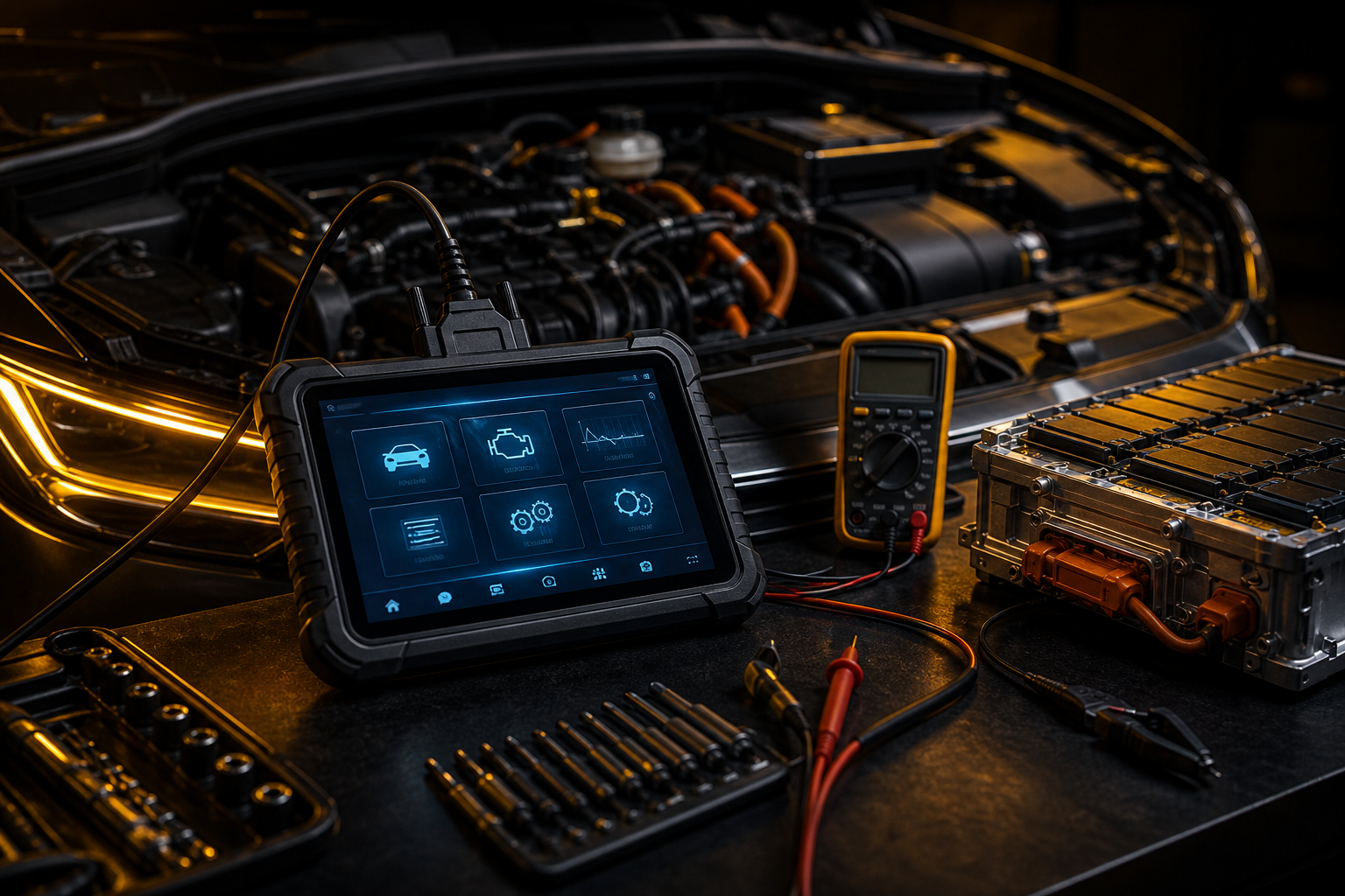 Vehicle diagnostic scan equipment at Milele Automotive Wellington